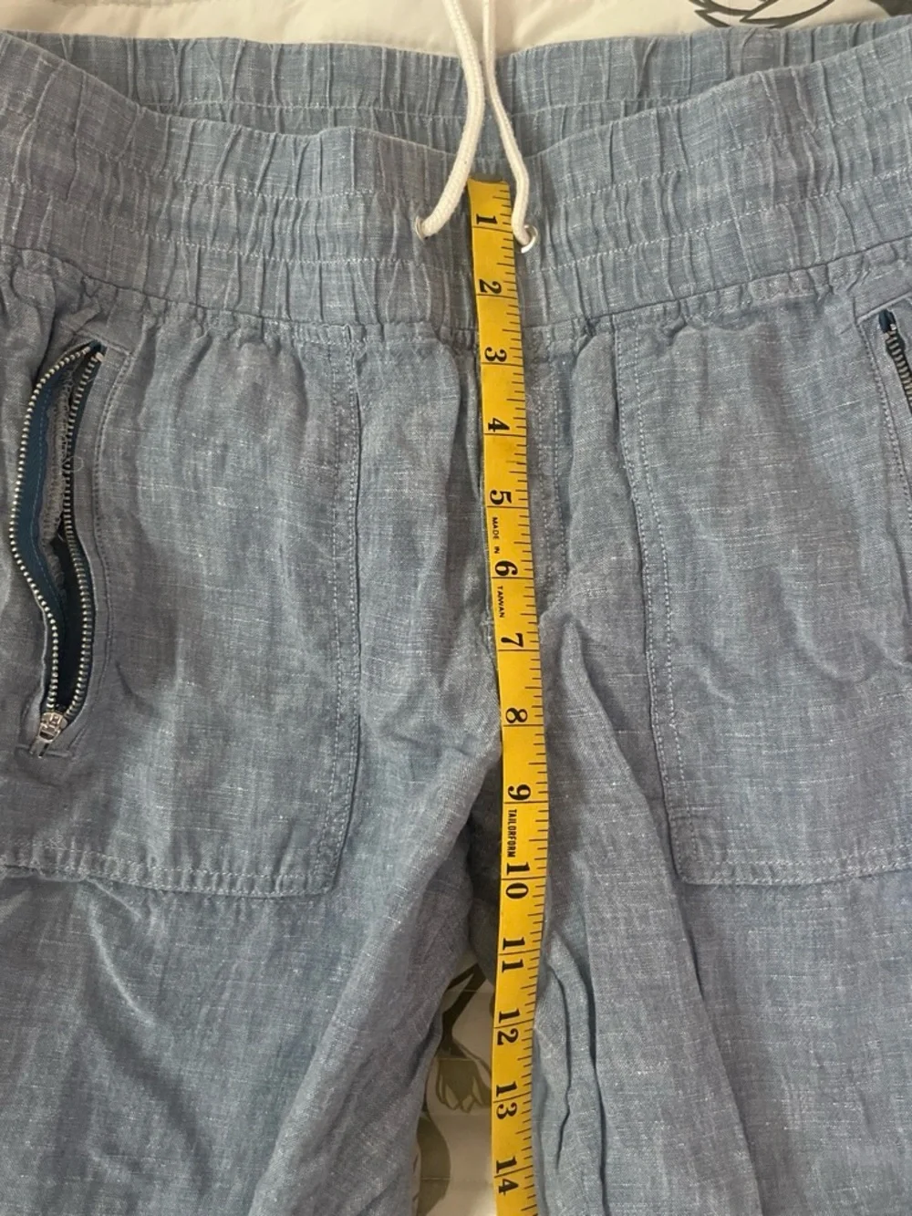 Athleta Slate Blue Women’s Drawstring Joggers - Picture 2 of 5